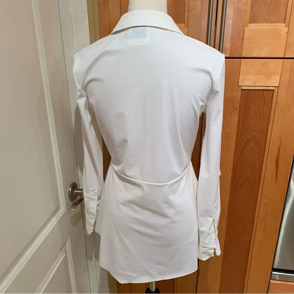 LYSSÉ. New York. Long sleeve White Shirt. Size XS. - Picture 4 of 8